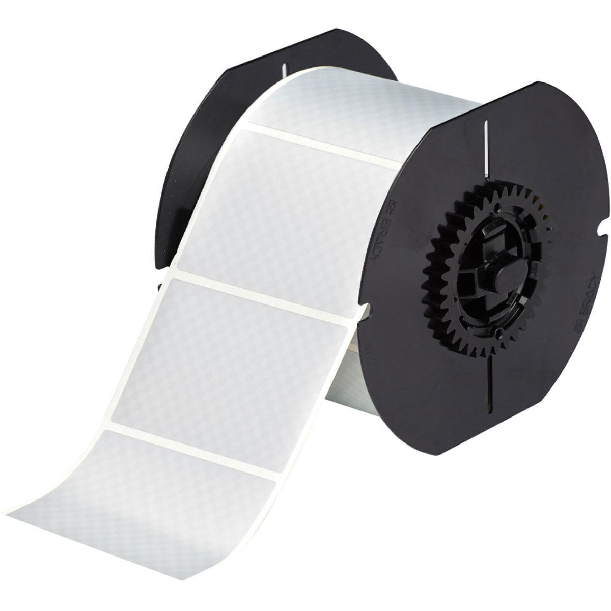 Product image for Label blank polyester silver 2x3in