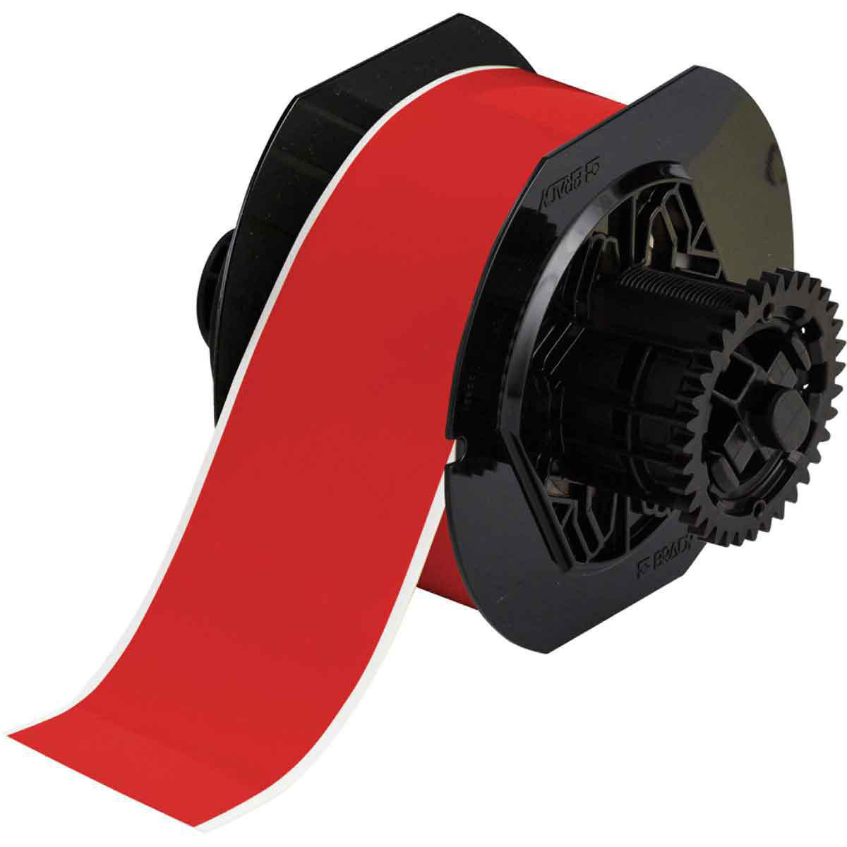 Product image for Tape indoor/outdoor vinyl red 2.25inx100ft