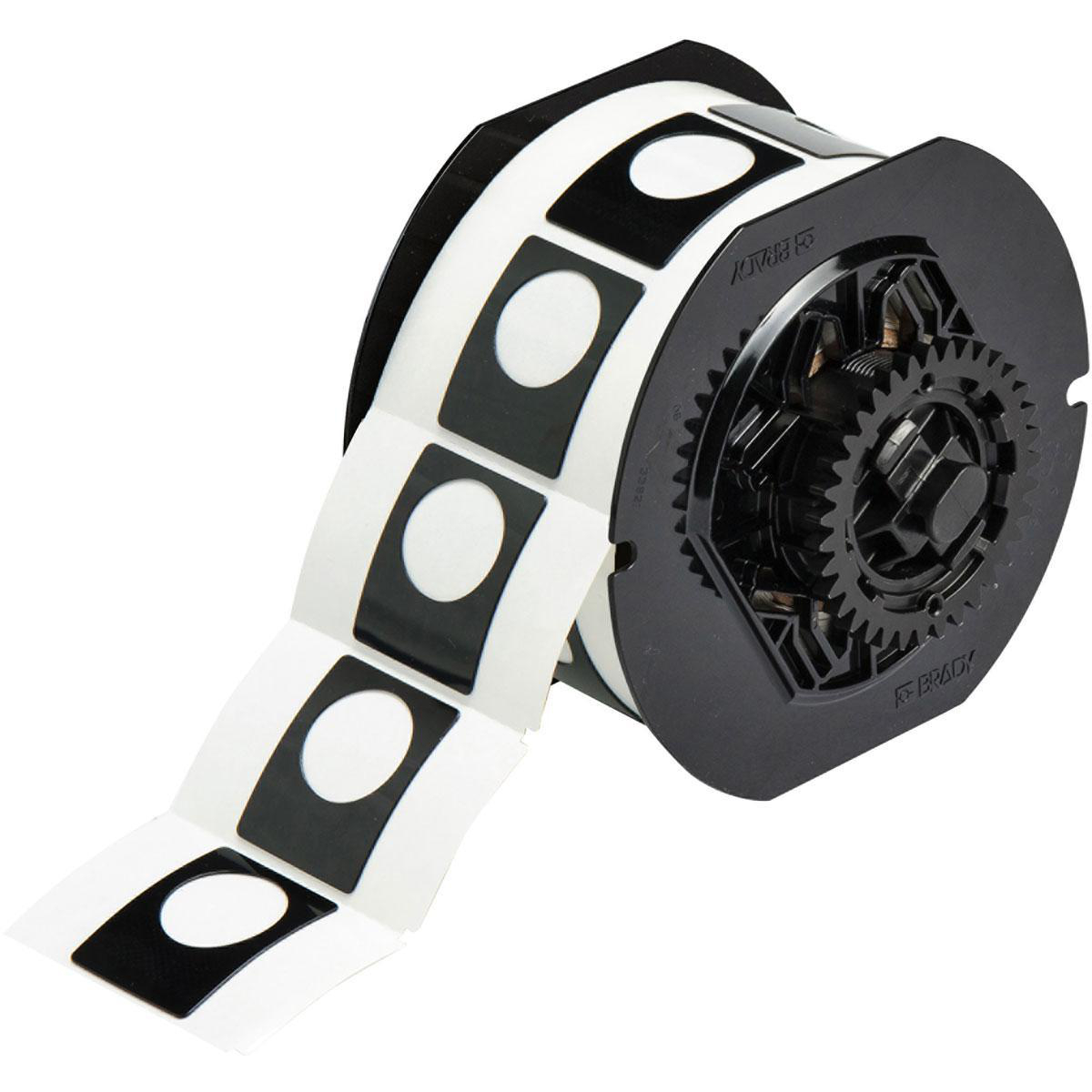 Product image for Label pipemarker LAB VACUUM black on yel 4x24in