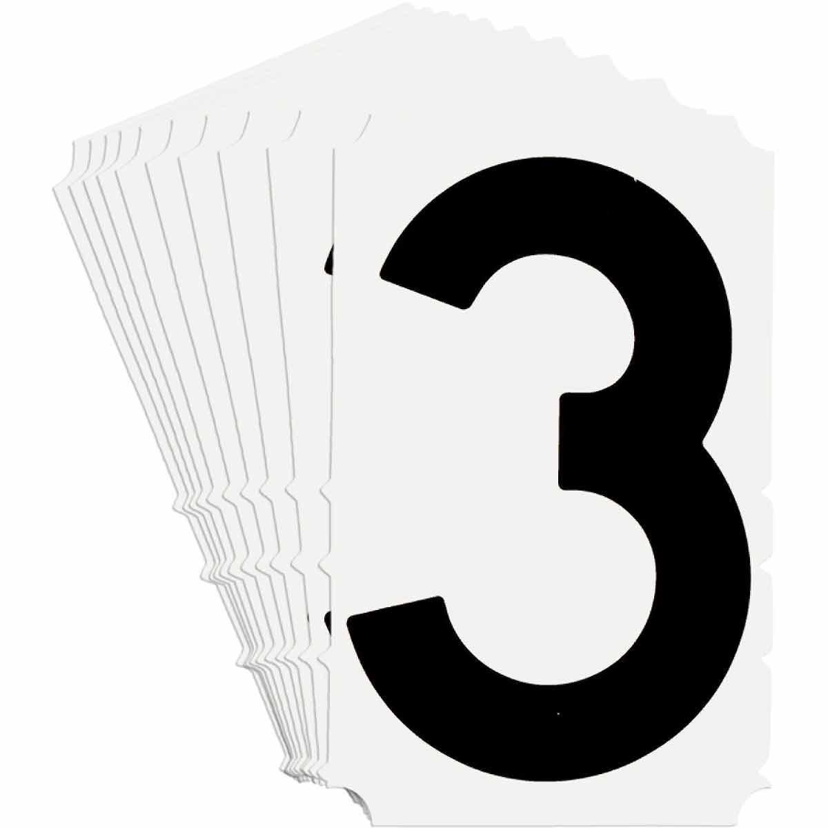 Product image for Label pack legend-3 vinyl black 10pk