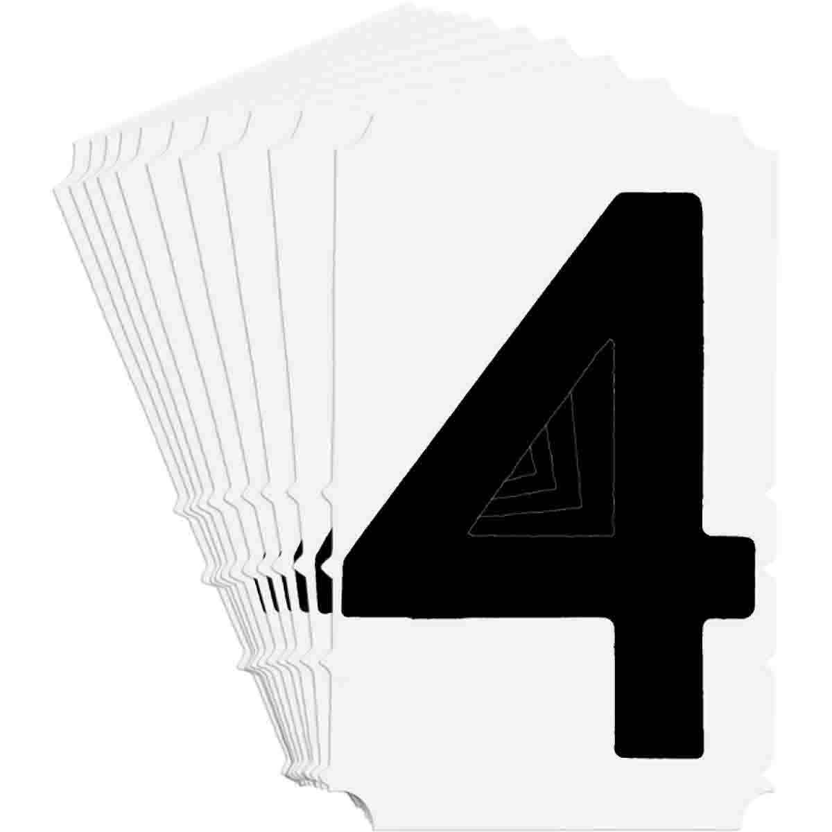 Product image for Label pack legend-4 vinyl black 10pk