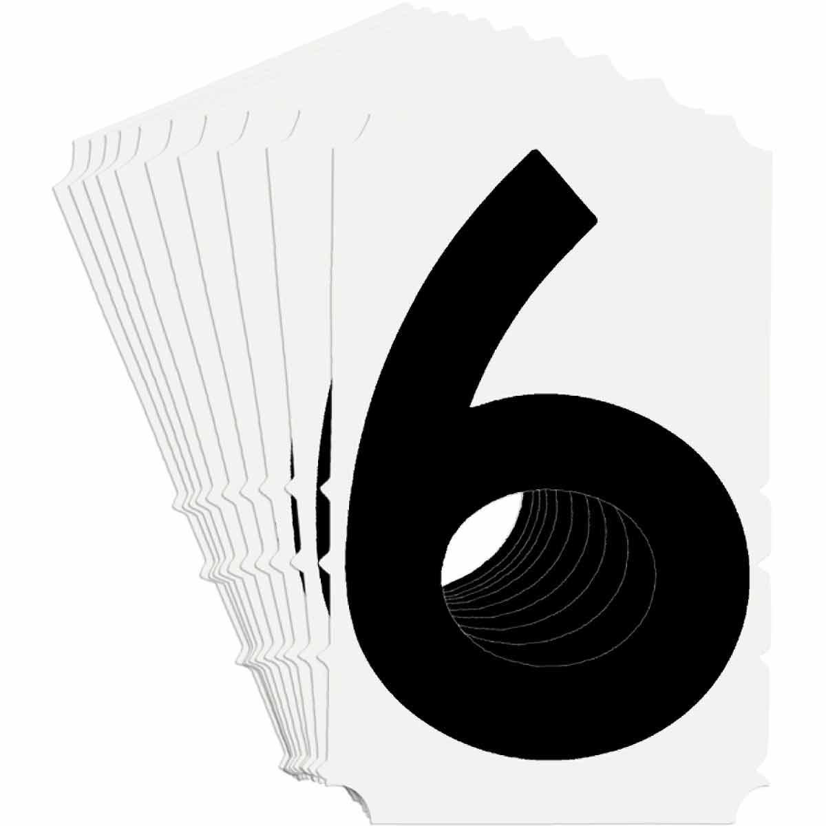 Product image for Label pack legend-6 vinyl black 10pk