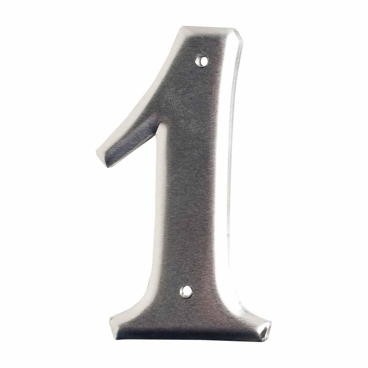 Product image for 1600 Series Permanent Aluminum Embossed Number and Letter Labels, 1