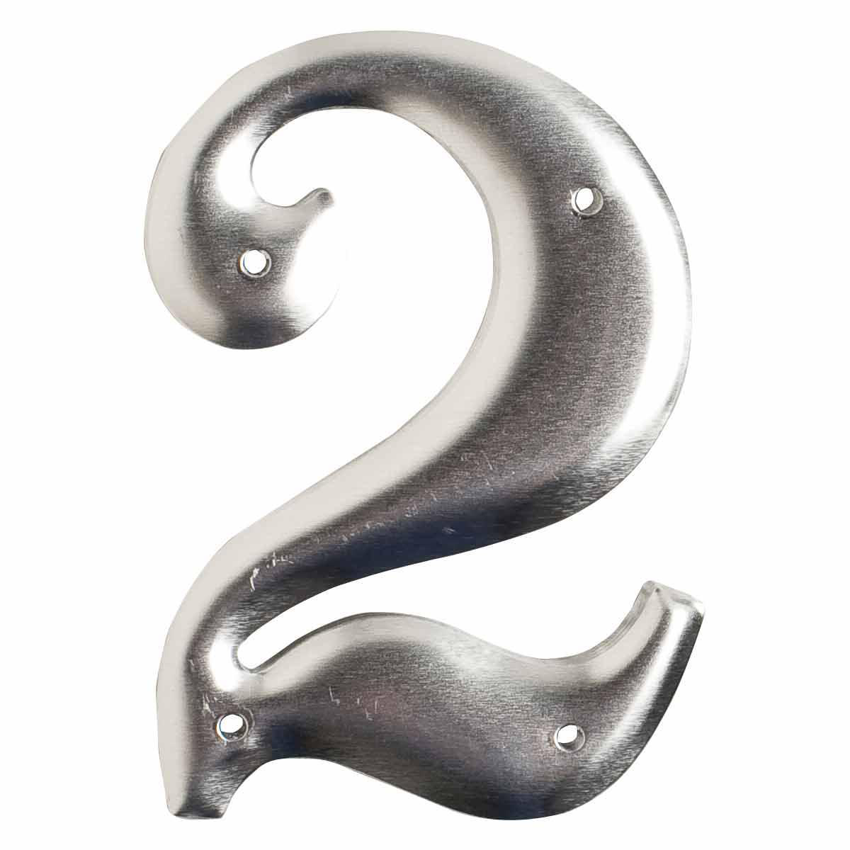 Product image for 1600 Series Permanent Aluminum Embossed Number and Letter Labels, 2