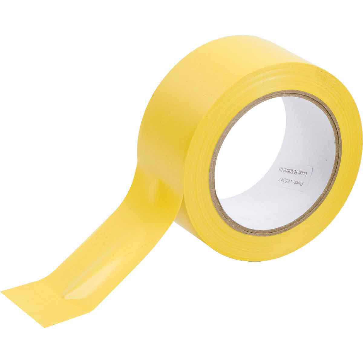 Product image for BRADY 58200 TAPE AISLE MARKING 2" YELLOW 108FT ROLL