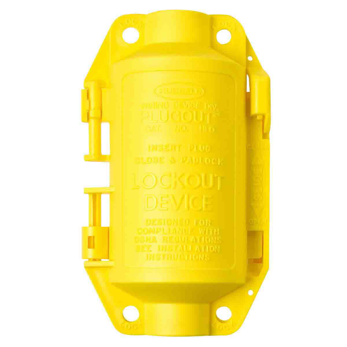 Product image for Lockout electrical plug HUBBELL plugout small
