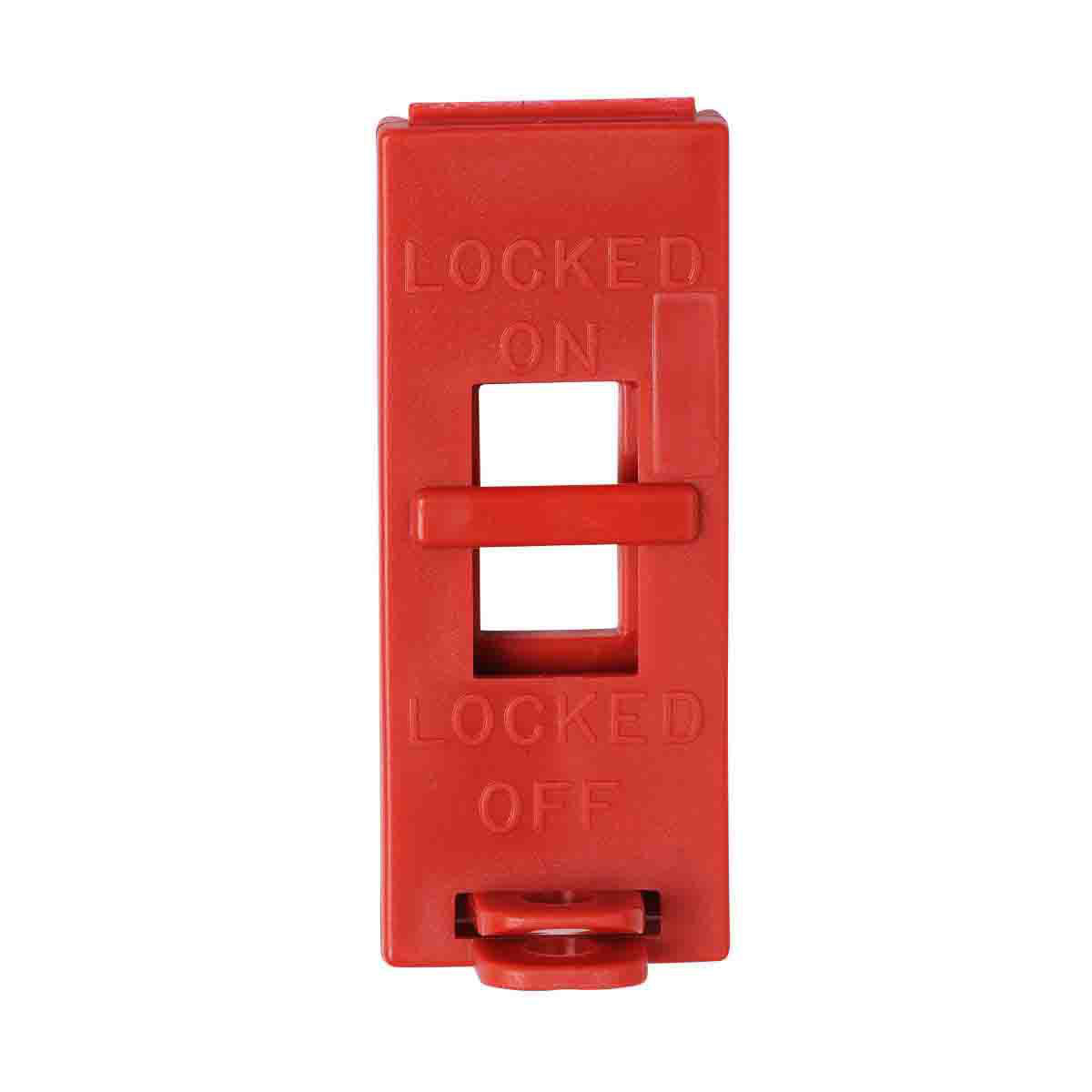Product image for Lockout wall mount switch high visible red