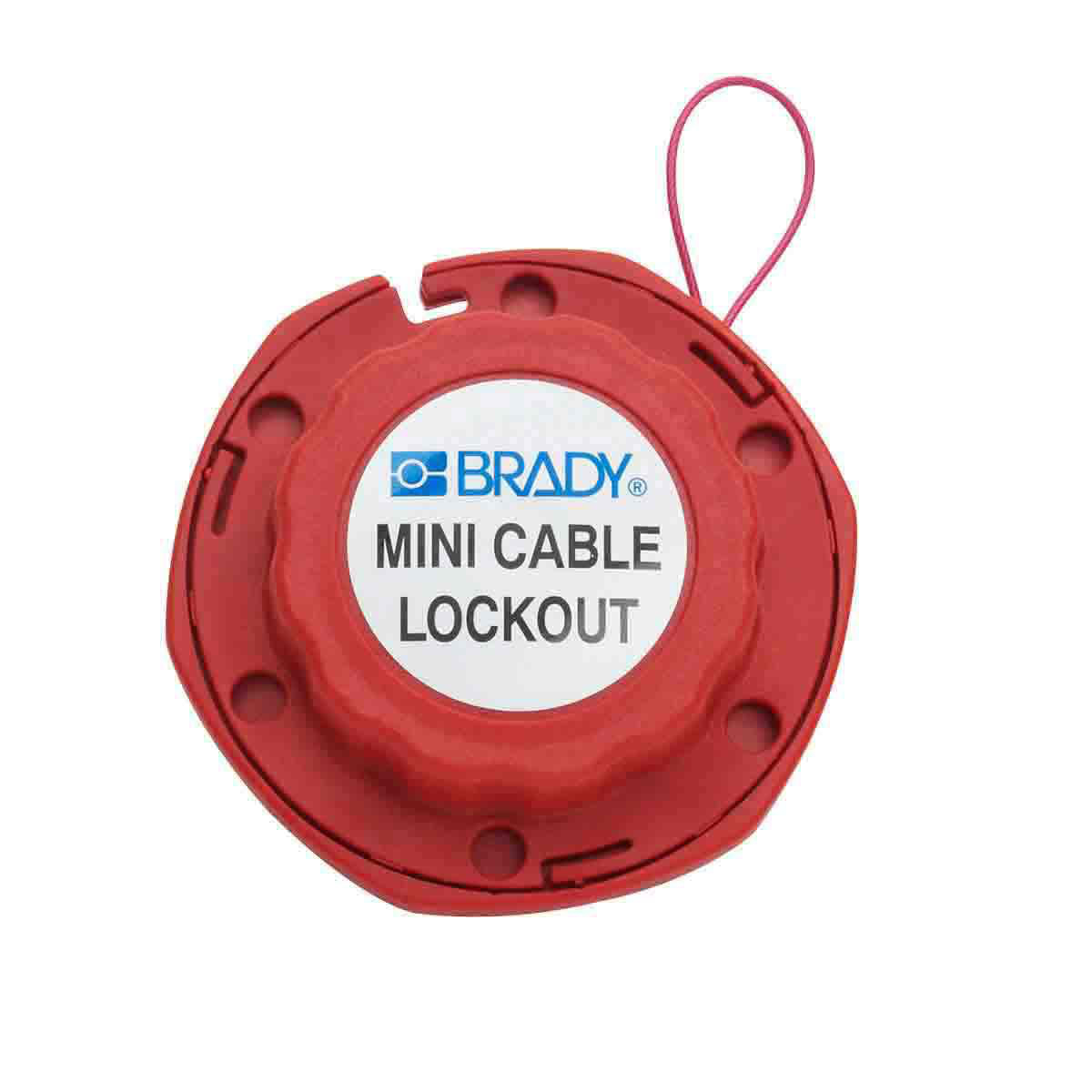 Product image for Lockout mini vinyl-coated stl cable 8ft 4in dia
