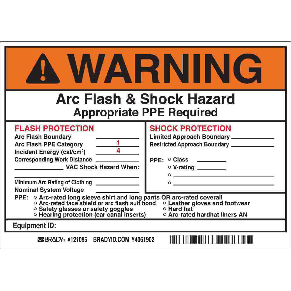 Product image for METHYL ETHYL KETONE Labels, Red on Yellow, 3" H x 7" W x 0.006" D