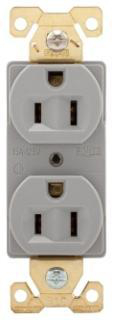 Product image for STRAIGHT BLADE RECEPTACLE