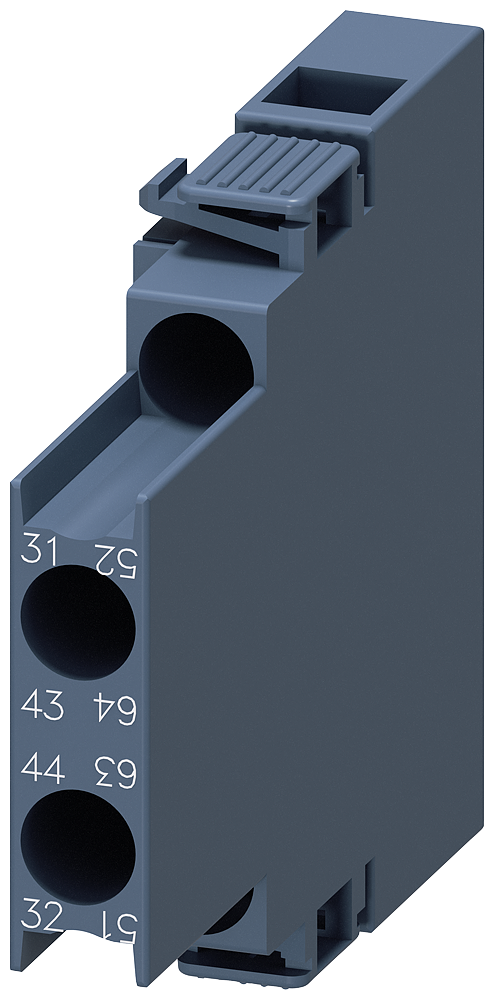 Product image for Block switch auxiliary 1NO-1NC screw terminal for SZ-S0/S2