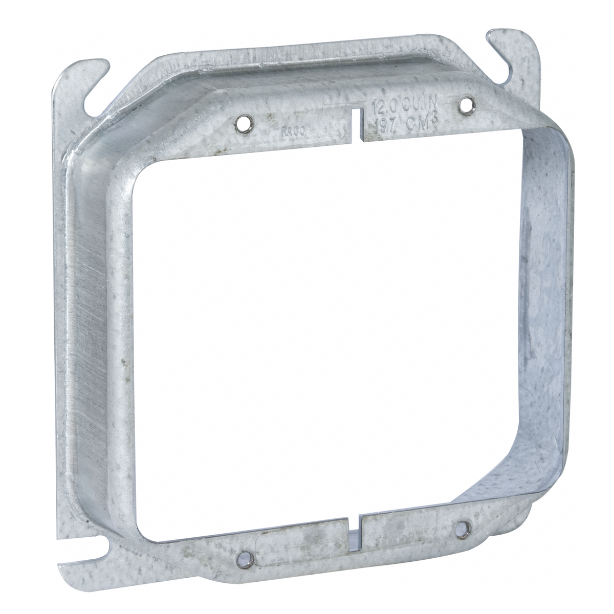 Product image for 4SQ MUD RING TWO DEVICE - RAISED 1