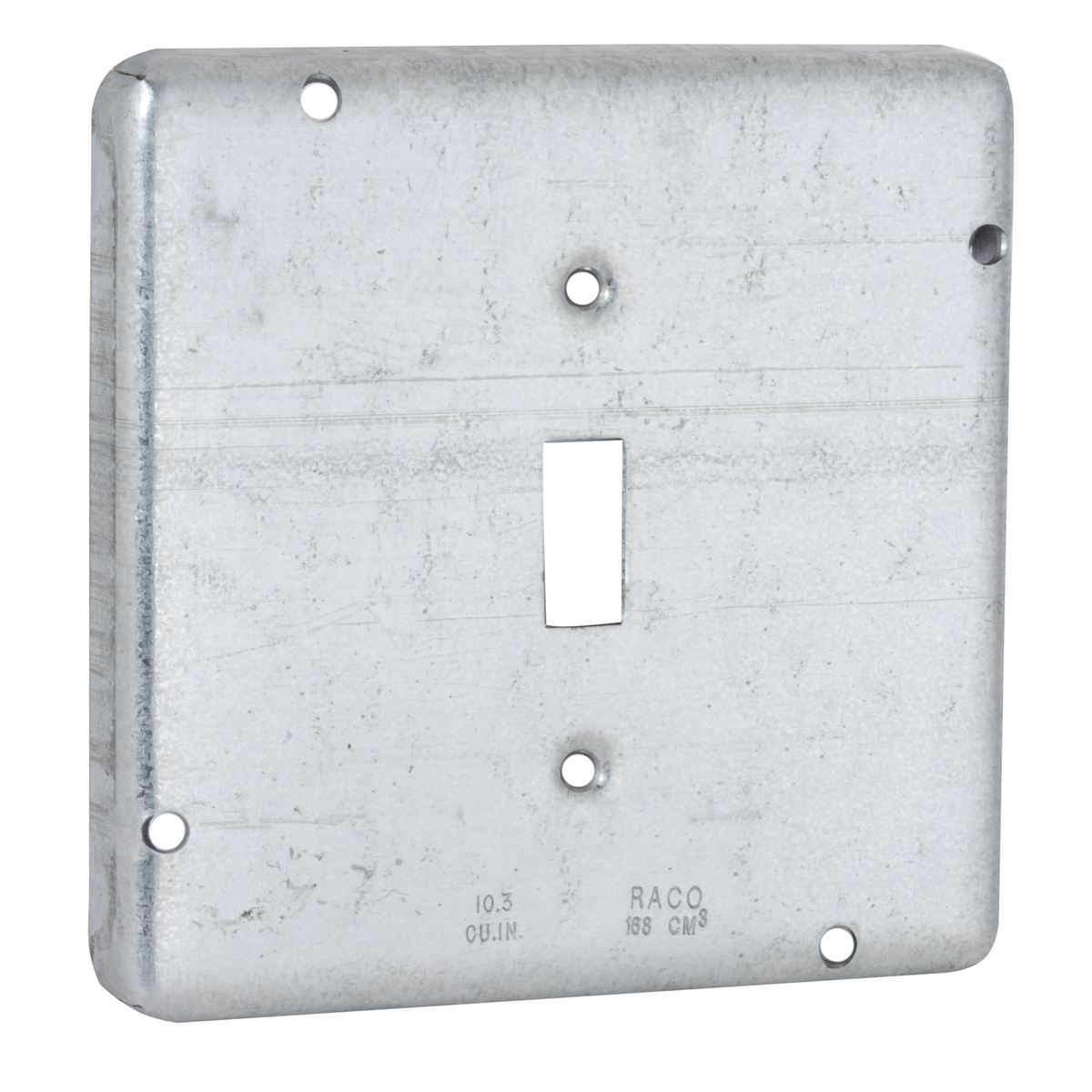 Product image for 4-11/16 COVER SINGLE DEVICE - TOGGLE