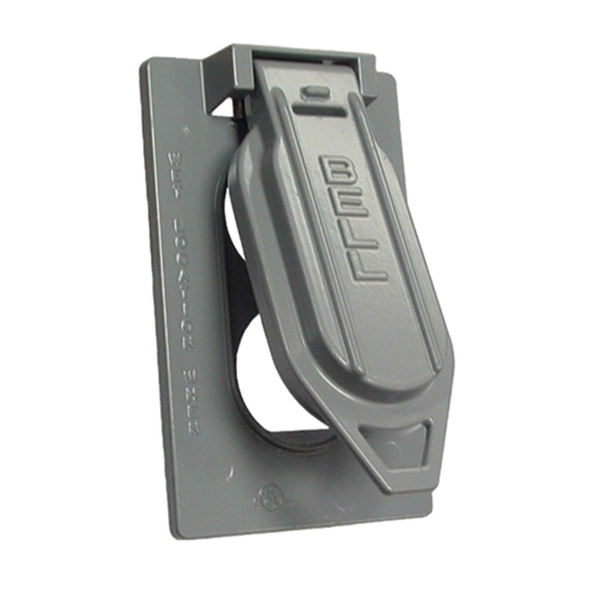 Product image for 1G VERTICAL WP COVER DUPLEX - GRAY