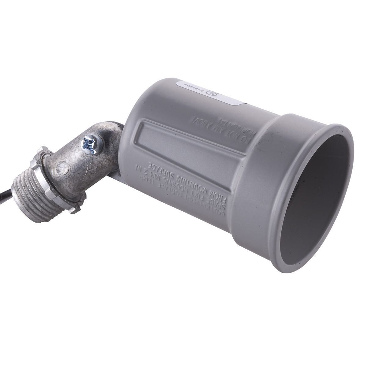 Product image for WEATHERPROOF LAMPHOLDER GRAY