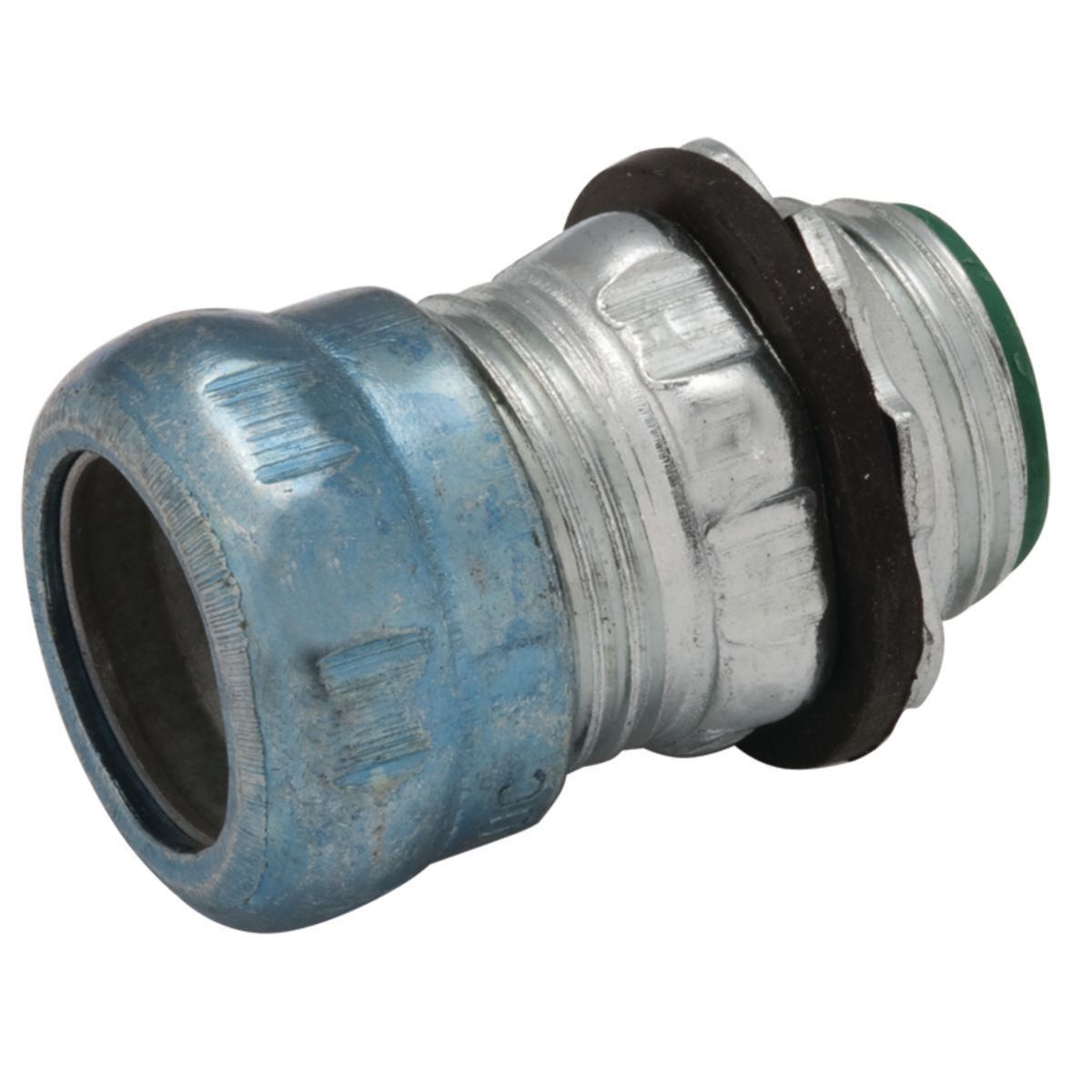 Product image for EMT COMPR CONN RAINTIGHT STL INS 1.00IN