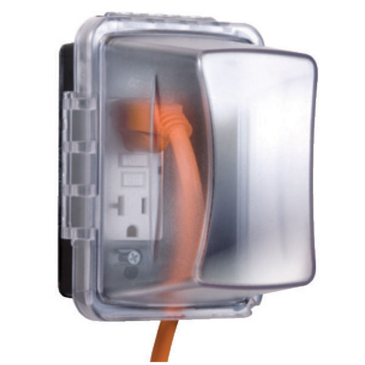 Product image for TAYMAC MM710CCN COVER IN-USE JUMBO 16" 1 CLEAR HORIZ VERT 4.75" DEEP