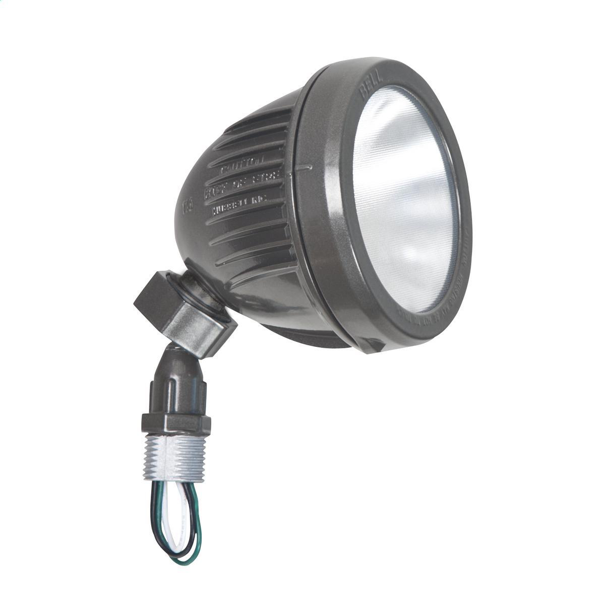 Product image for BRONZE LED SWIVEL FLOODLIGHT