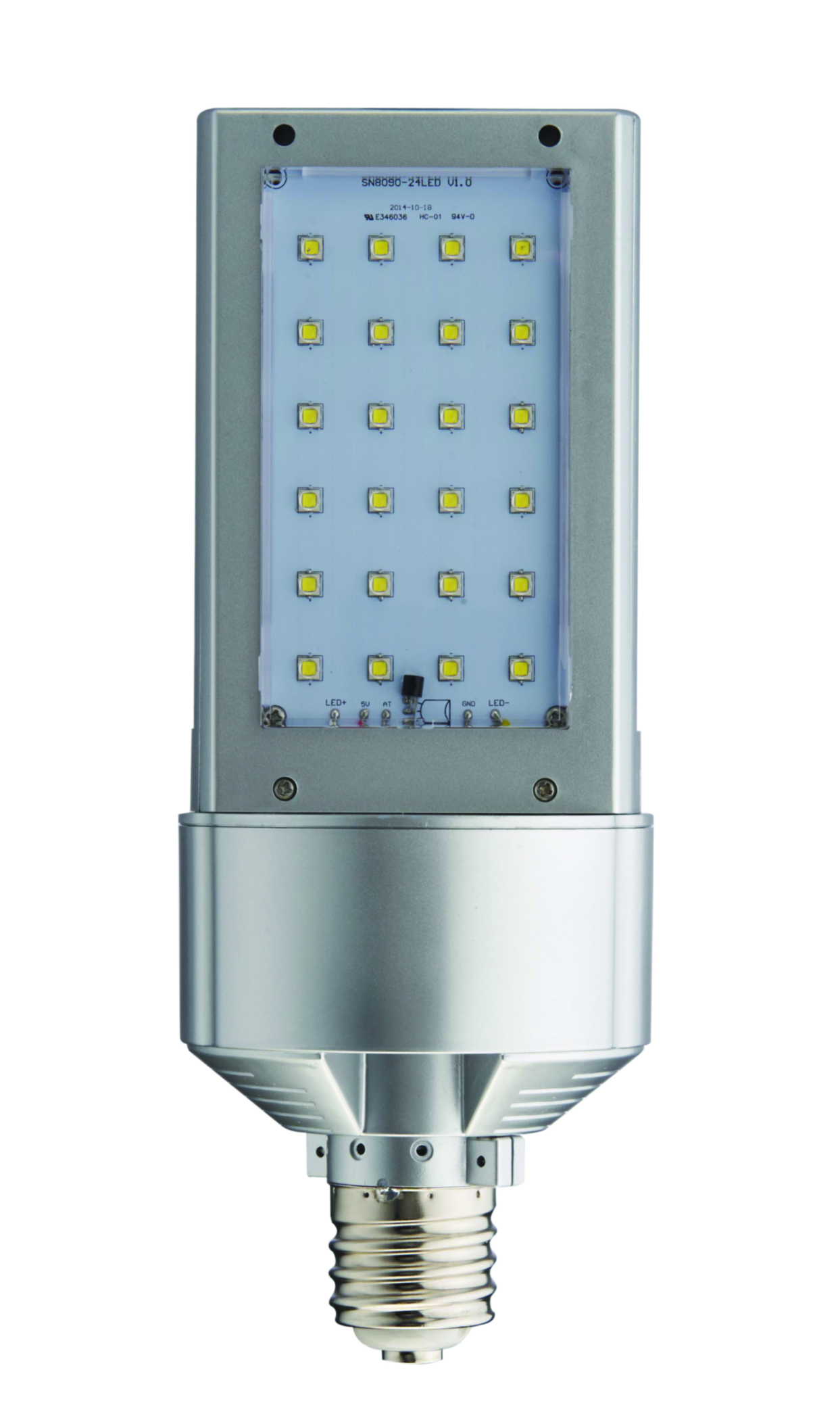 Product image for 110W SHOE BOX/WALL PACK RETROFIT , REPLACES UP TO 400W HID, EX39, 4000K