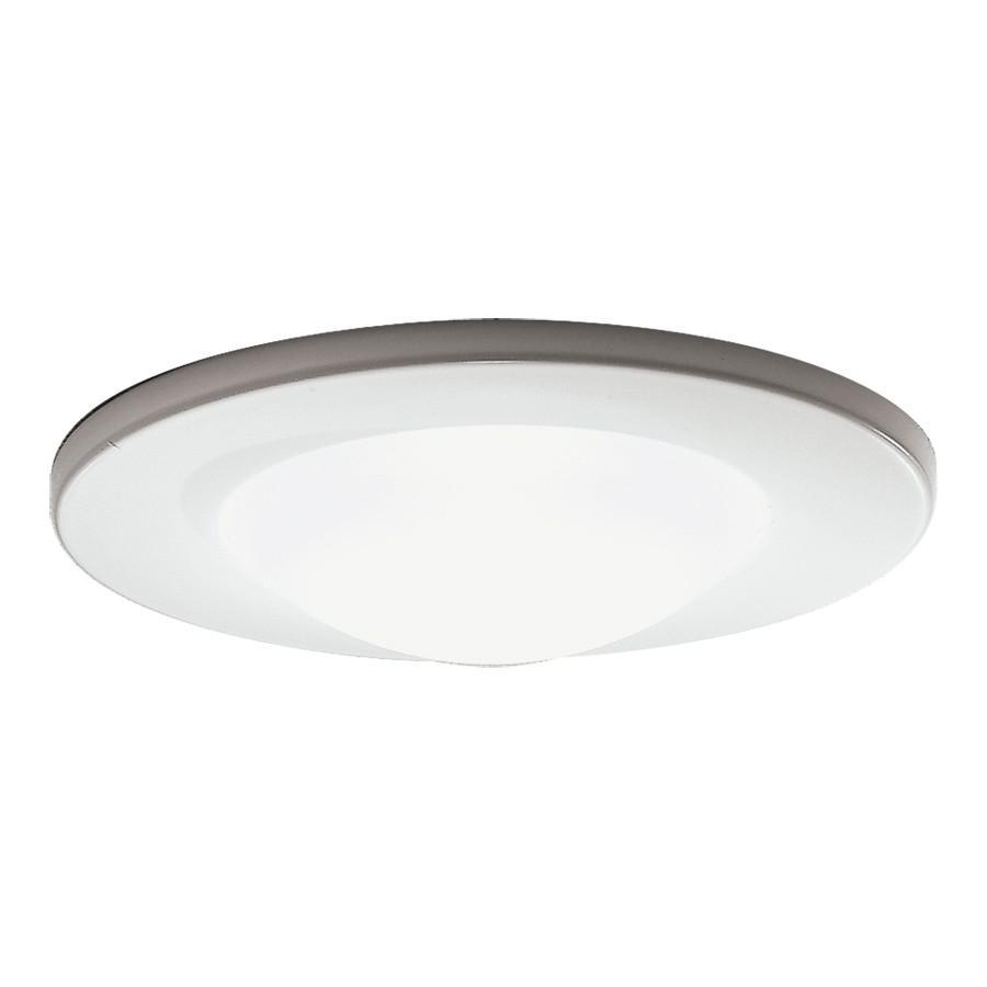 Product image for Trim ring shower MR16 3 3/4in frost glass white