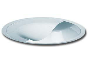 Product image for 6IN WHITE WALLWASH/EYELID TRIM, NARROW F