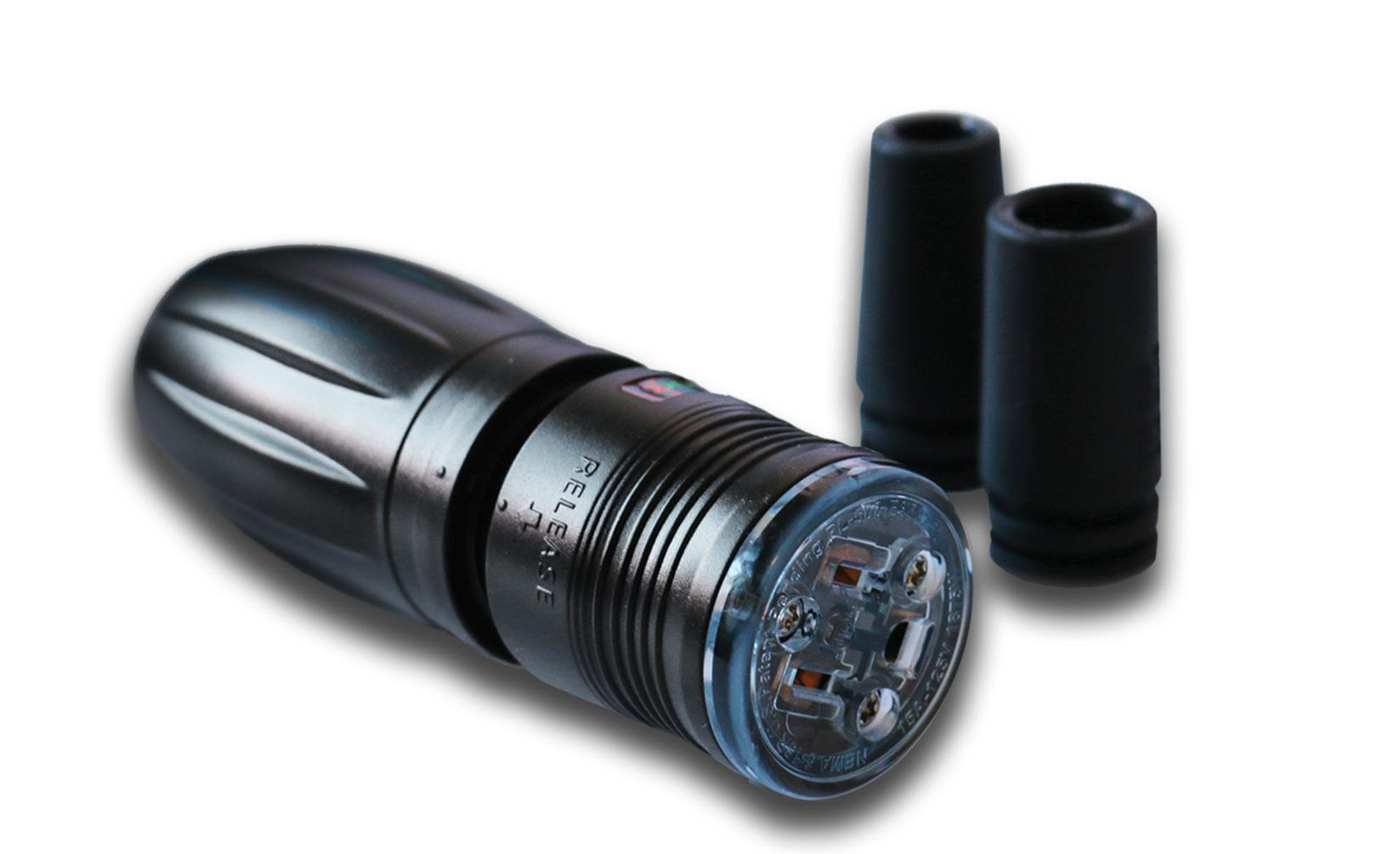 Product image for RACK_A_TIERS 98000 LOCKING CONNECTOR PROLOCK FOR EXTENSIONS CORDS BLACK 15A 120V