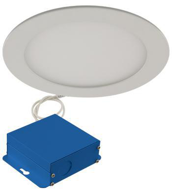 Product image for 6" SLIMLED PRO 17W,35K 120V,DIMMABLE,ROUND,WH