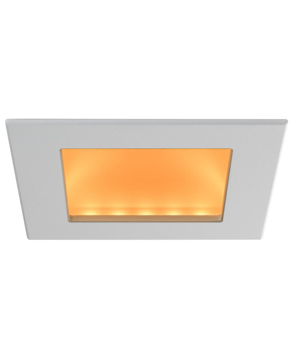 Product image for SlimLED SLM4IS-3020DTW-L-WH - 4" Recessed Downlighting, SQ DTW,WH