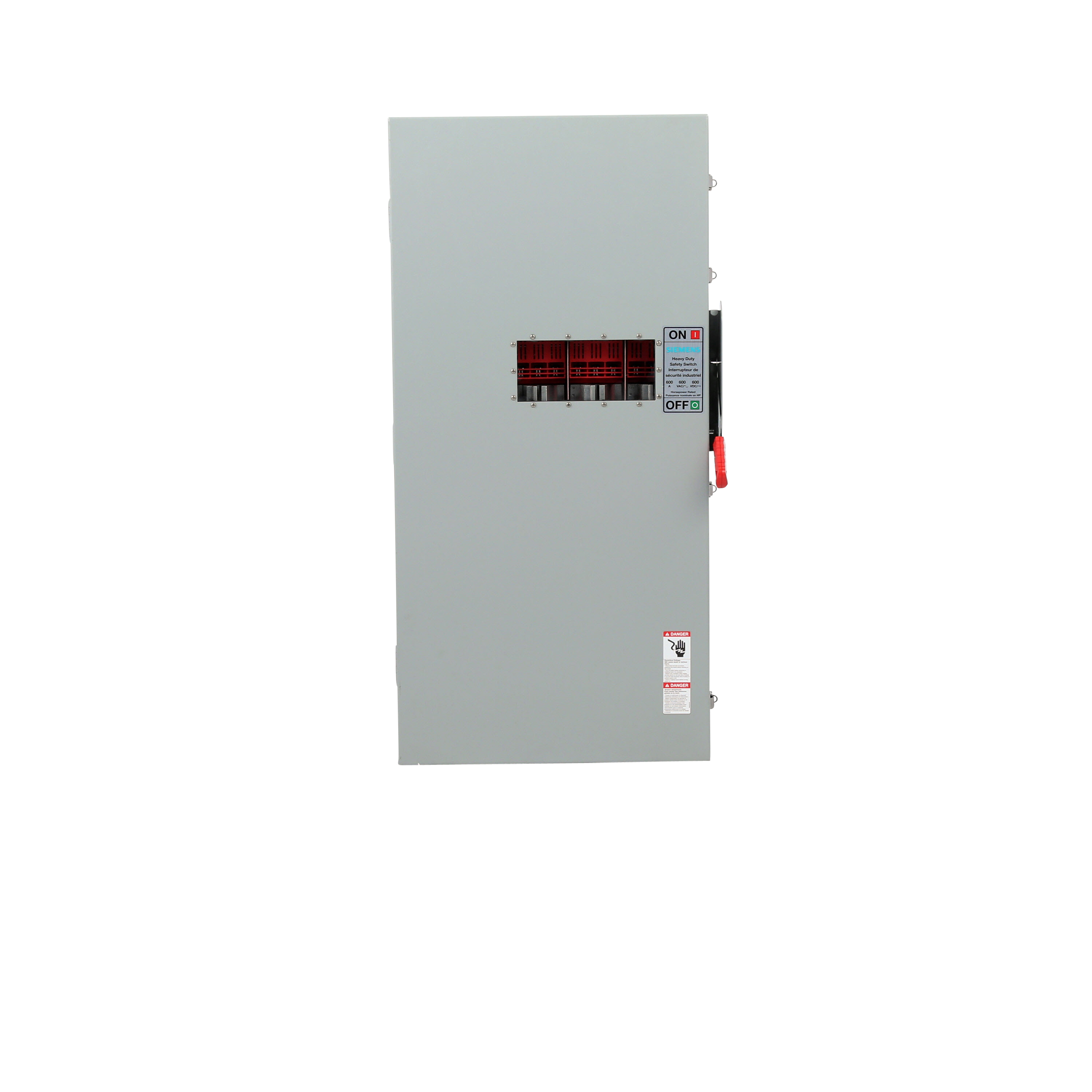 Product image for 600A 3P 600V FUSED HD TYPE 12 W/WINDOW