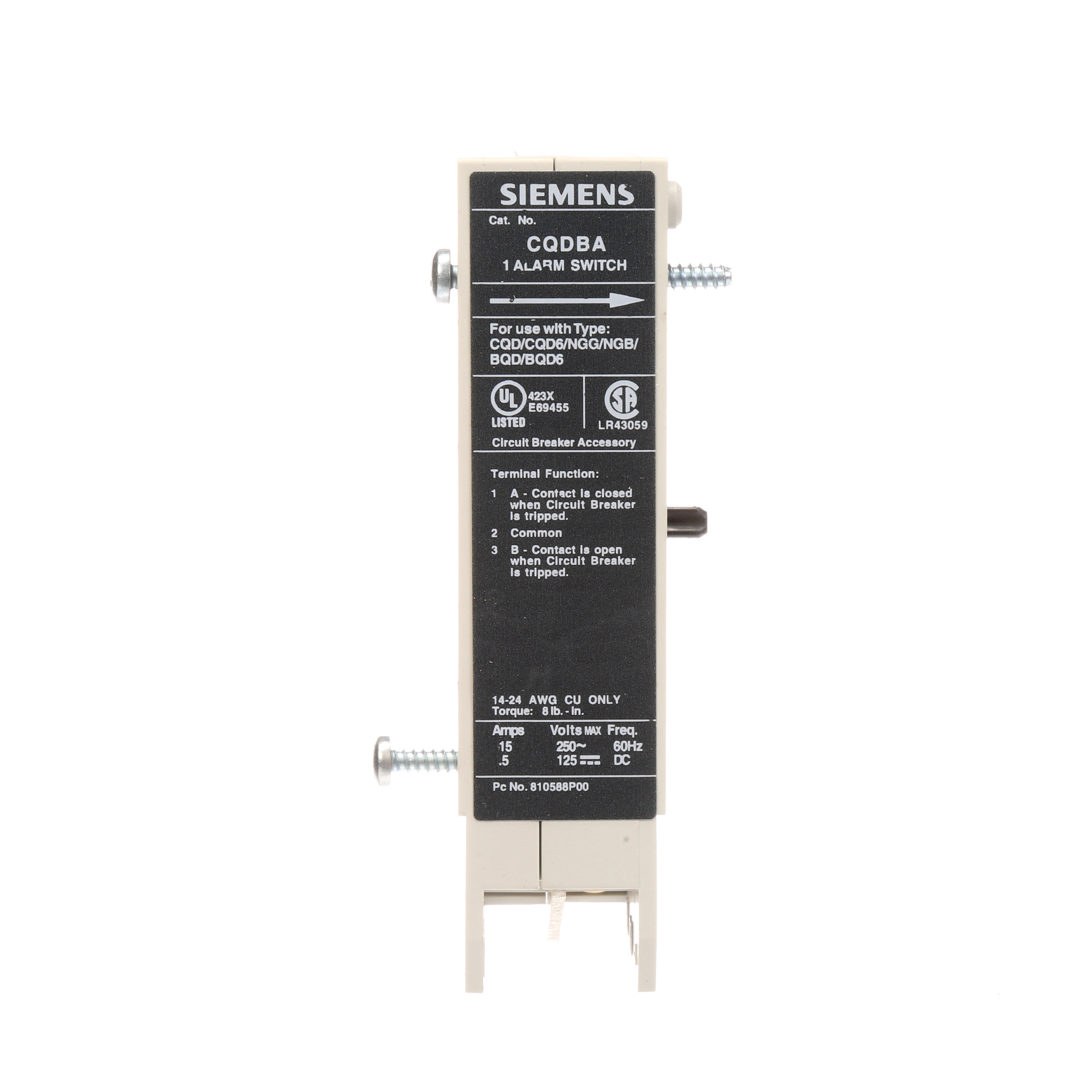 Product image for BREAKER CQD 240VAC BA SW