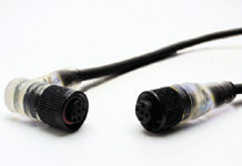 Product image for MIC 3P FP 4M 90D PNP #22 PVC