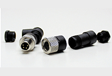 Product image for Connector 3-pole 90.. female field attachable