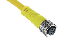 Product image for NC 3P FP 2M 90D COUPLER 24AWG