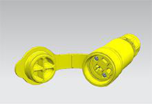 Product image for 5-20R WATERTITE CONNECTOR-SILICONE HUSK