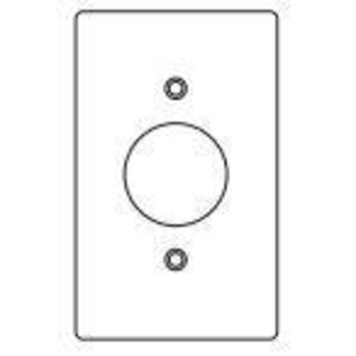 Product image for CVR, 1GANG 1-13/32" RND N/COAT