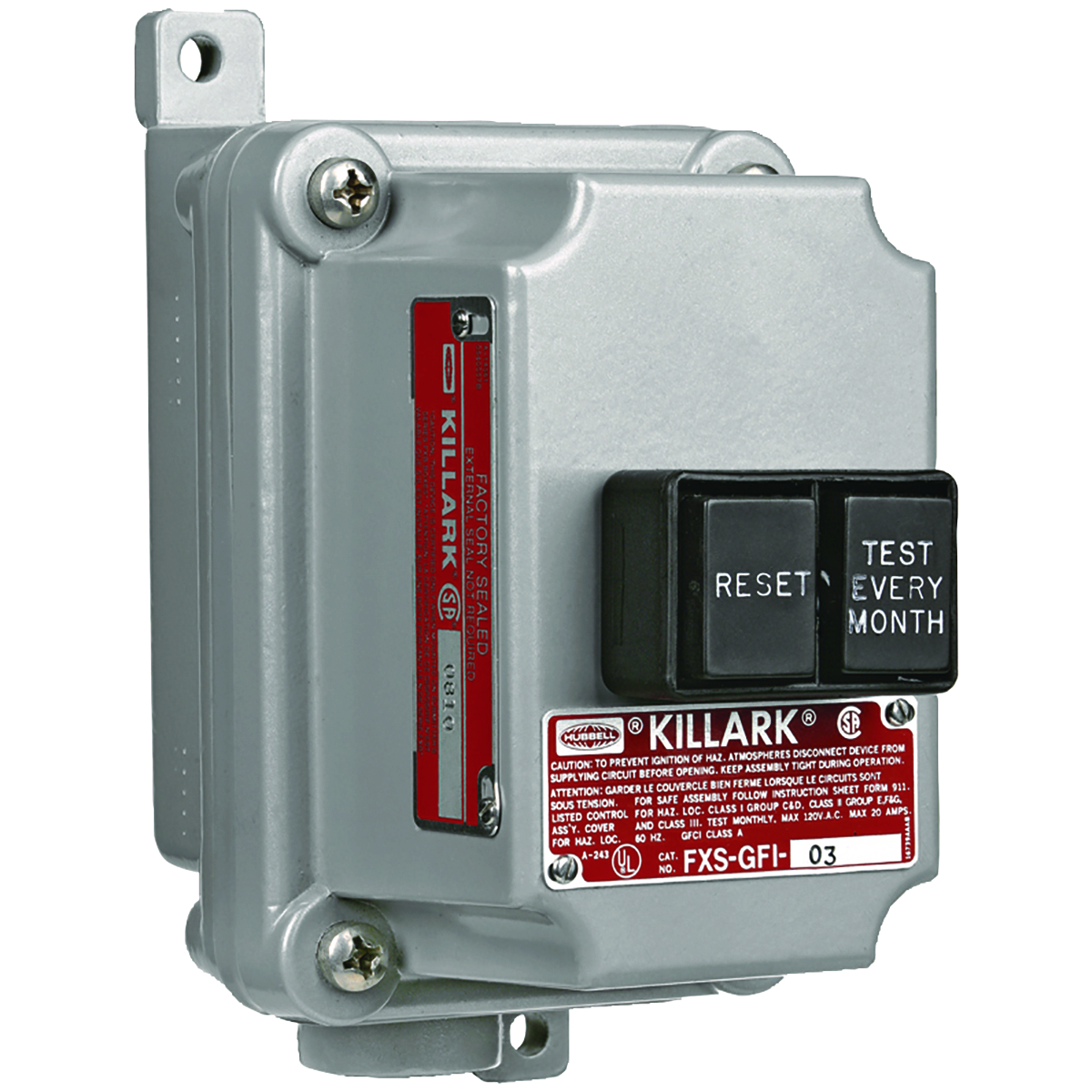 Product image for CLI FAC SEAL 3/4"DEW/GFICV(CS)