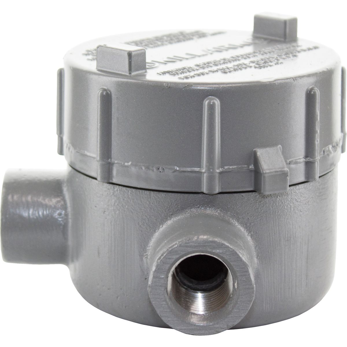 Product image for Fitting outlet body L-Type killark aluminium 1" hub
