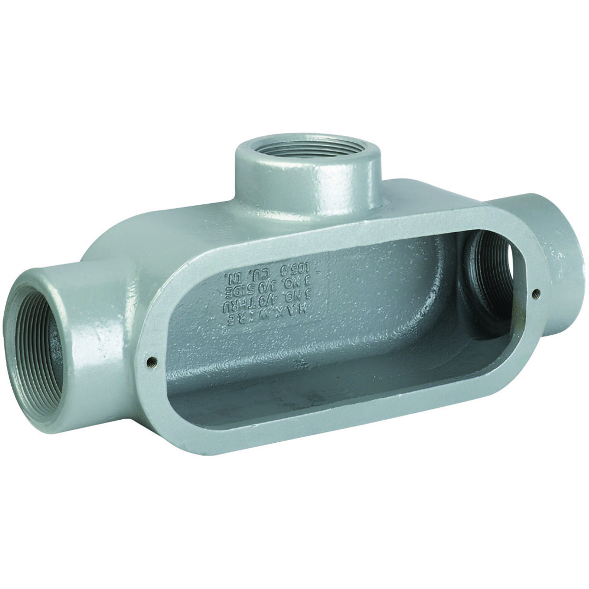 Product image for COND BODY,T,GRAY IRON 3/4"