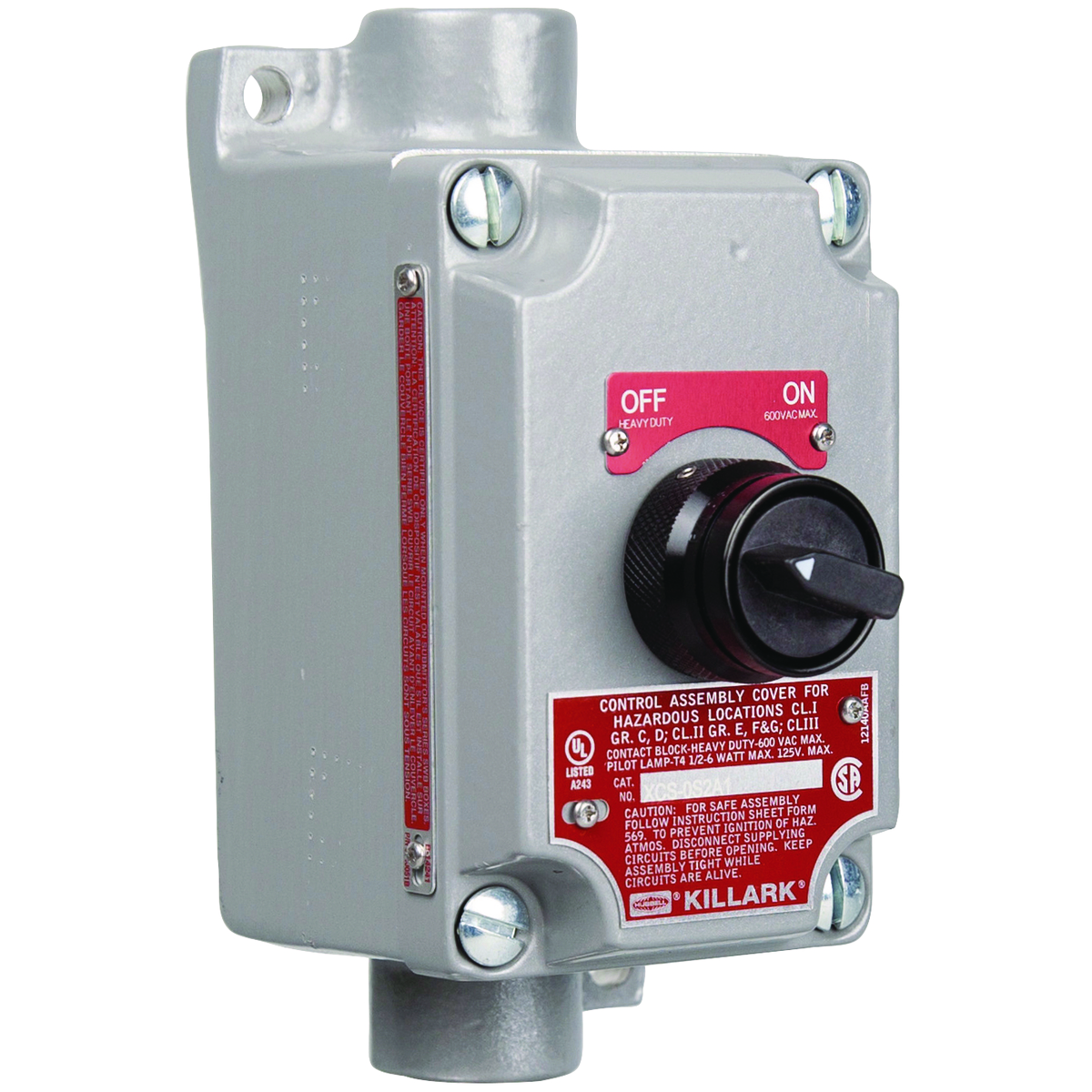 Product image for CLI XCS-0S2A1 CV W/3/4"F-THRU(