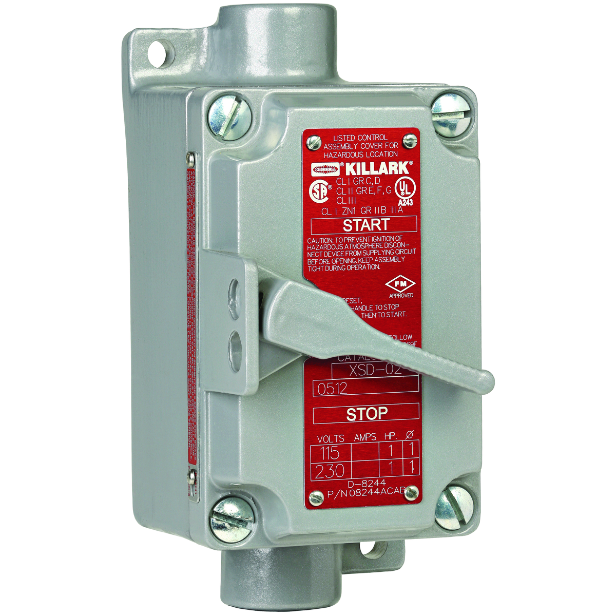 Product image for CLI 30A 1P 3/4" FEED-THRU (CS)