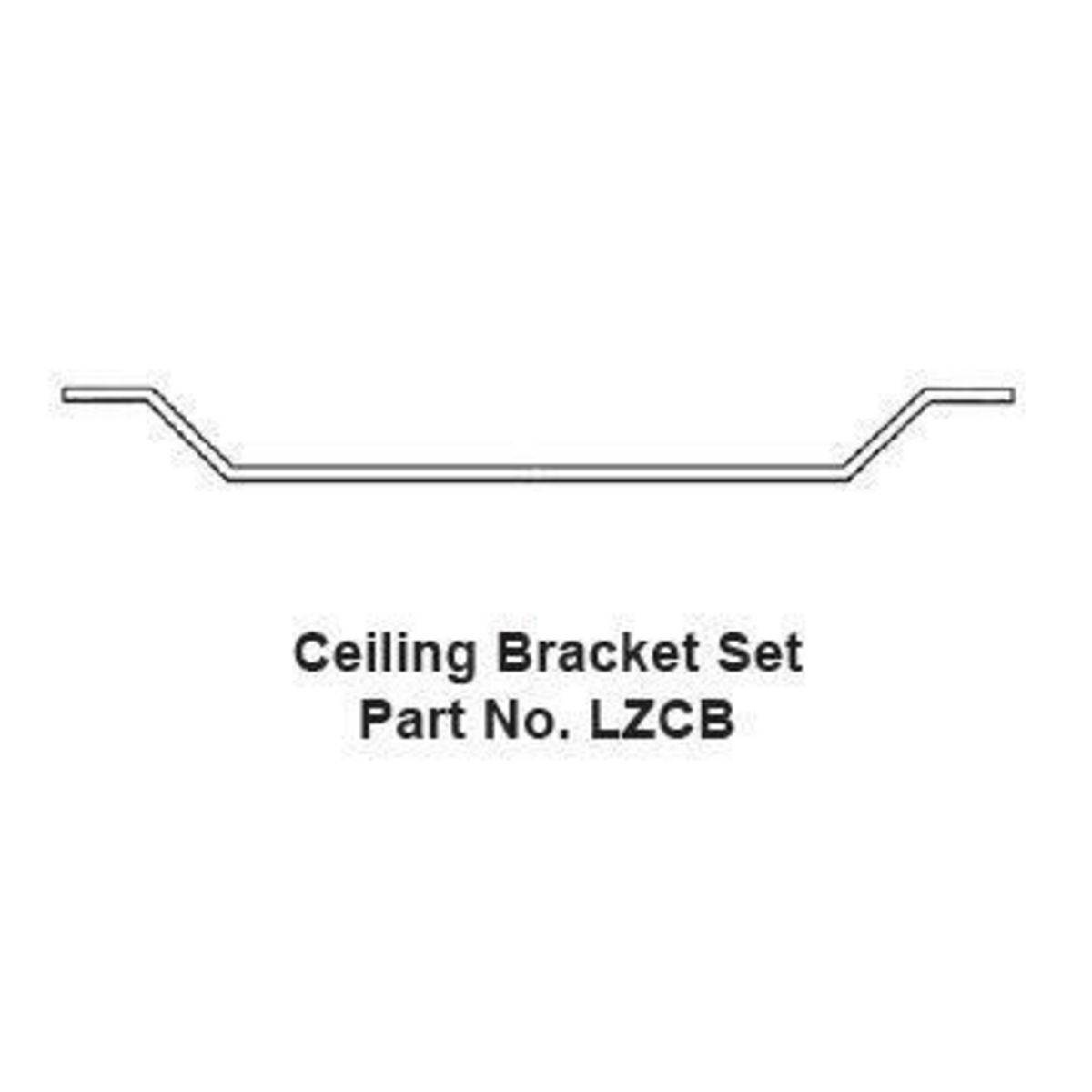 Product image for LZ CEILING BRACKET SET