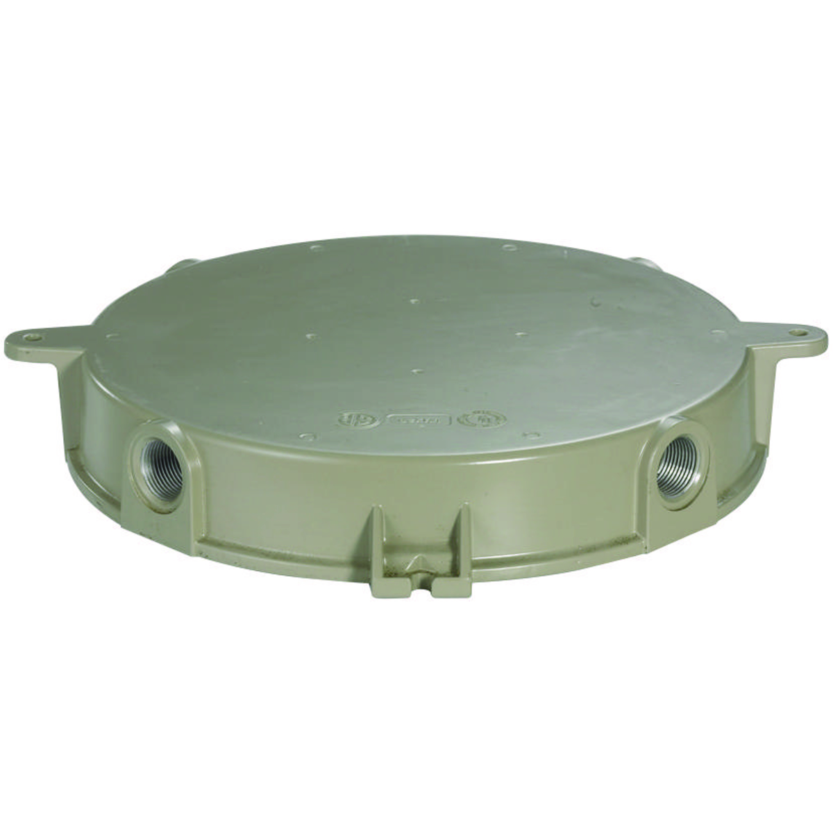 Product image for Box splice f/killark LED 3/4" hub ceiling mount