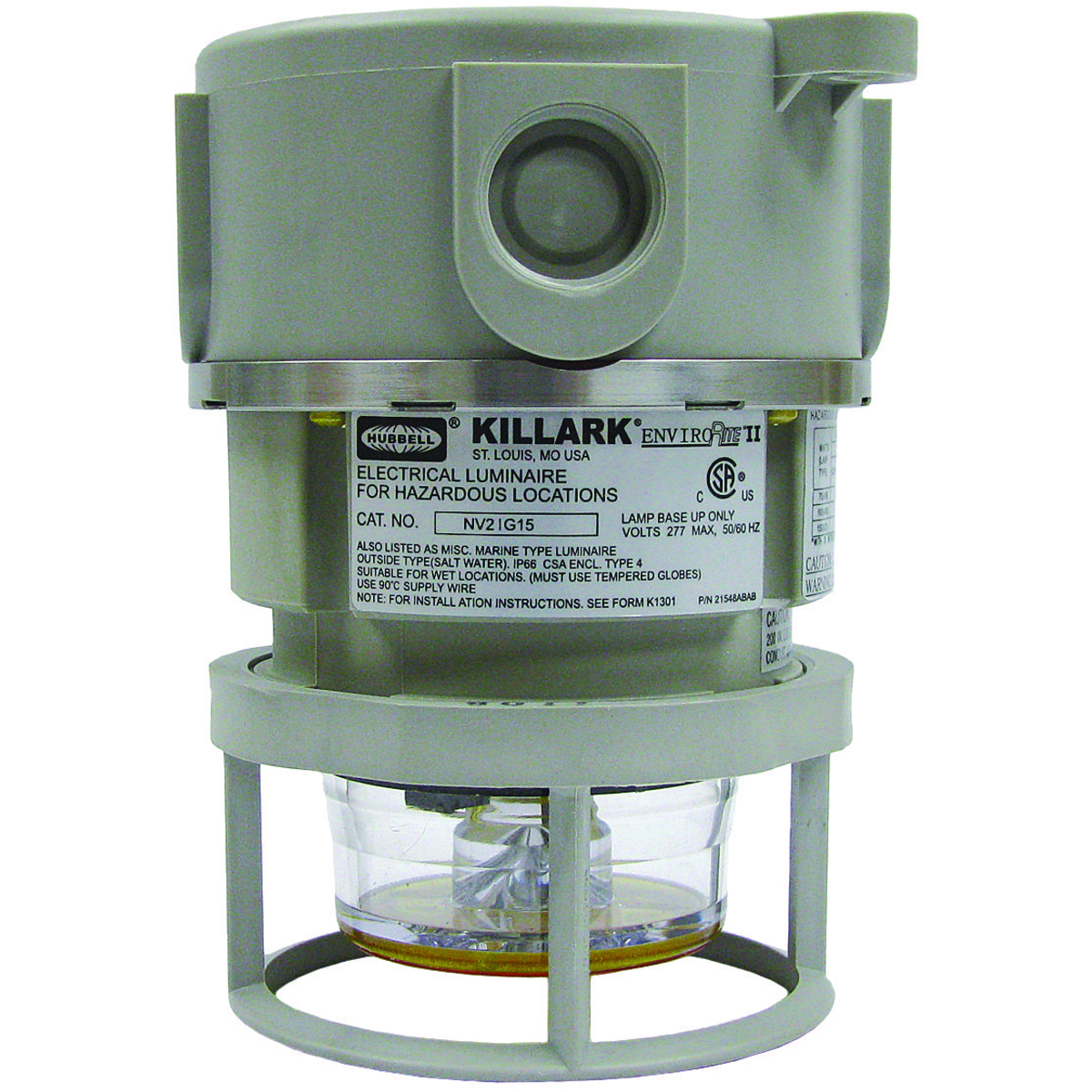 Product image for GRN LED ST 120-240VAC CEIL+GRD