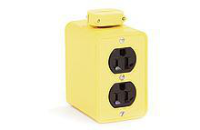 Product image for (2)DUP 5-15R PORTBLE OUTLET BX