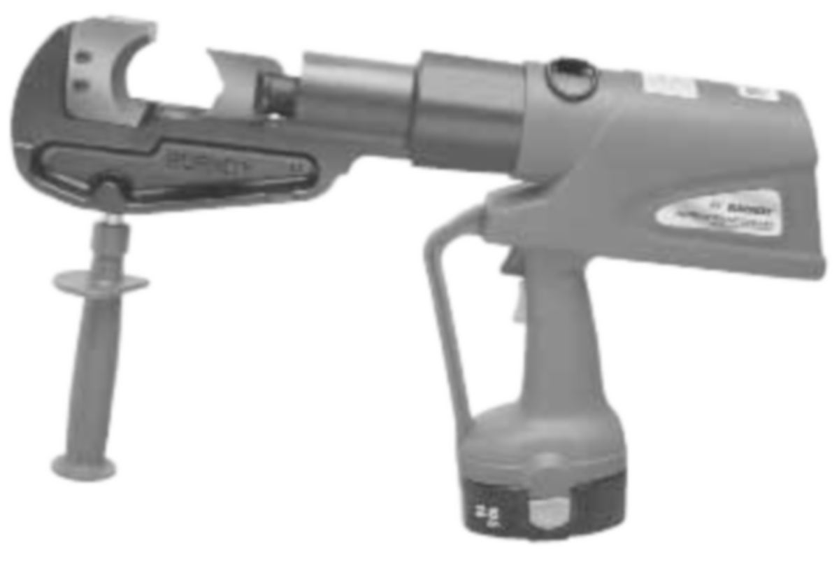 Product image for BATTERY ACTUATED CUTTER W/ ALL BLADES