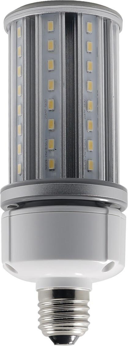 Product image for DISC. LED HID REPLACEMENT 24W-3120LM 5000K 80CRI NON-DIM E26 UNIV BURN POS 100-277V