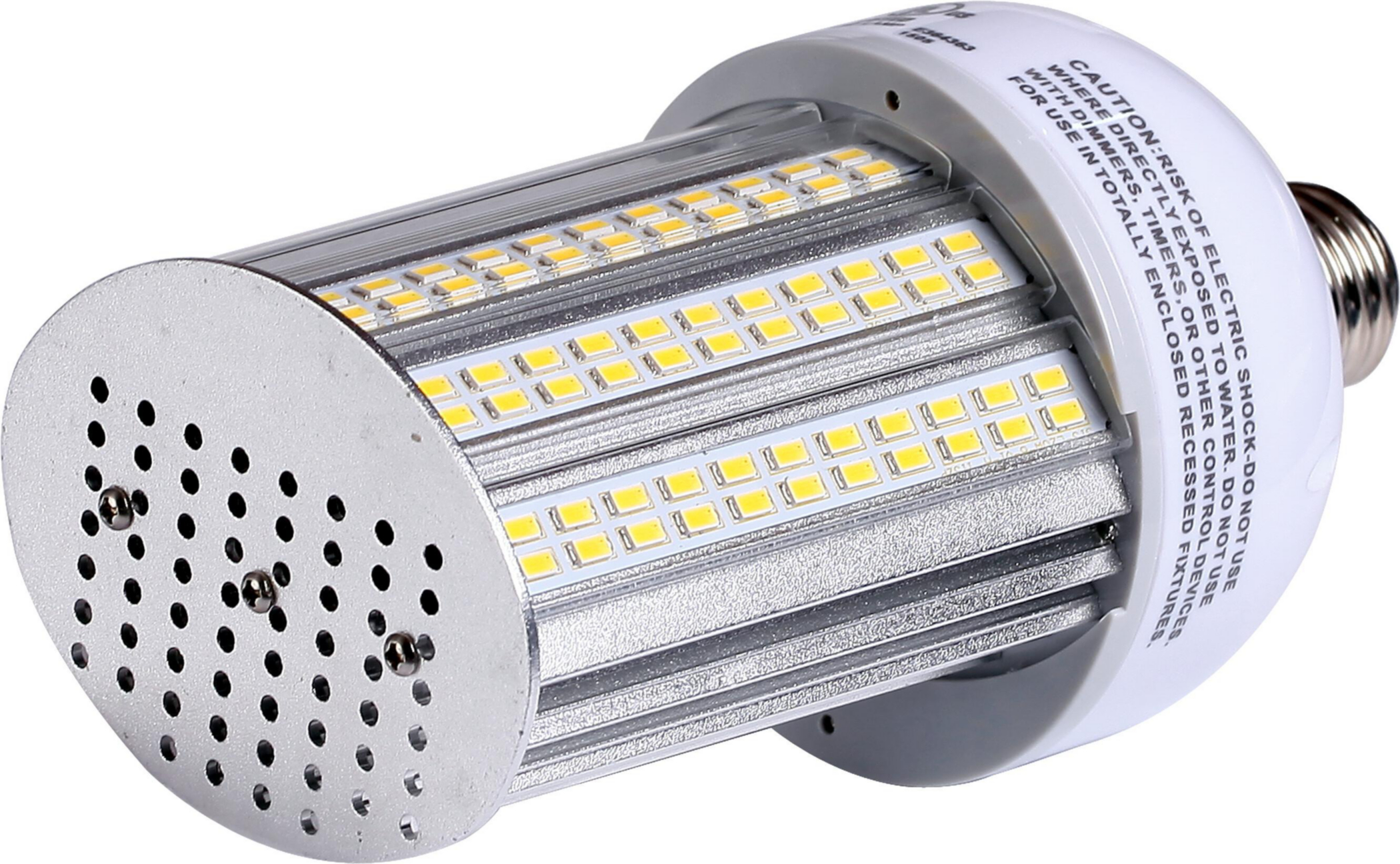 Product image for DISC. LED HID REPLACEMENT 20W-2800LM 5000K 80CRI NON-DIM E26 180 DEGREE HORIZONTAL 100-277V