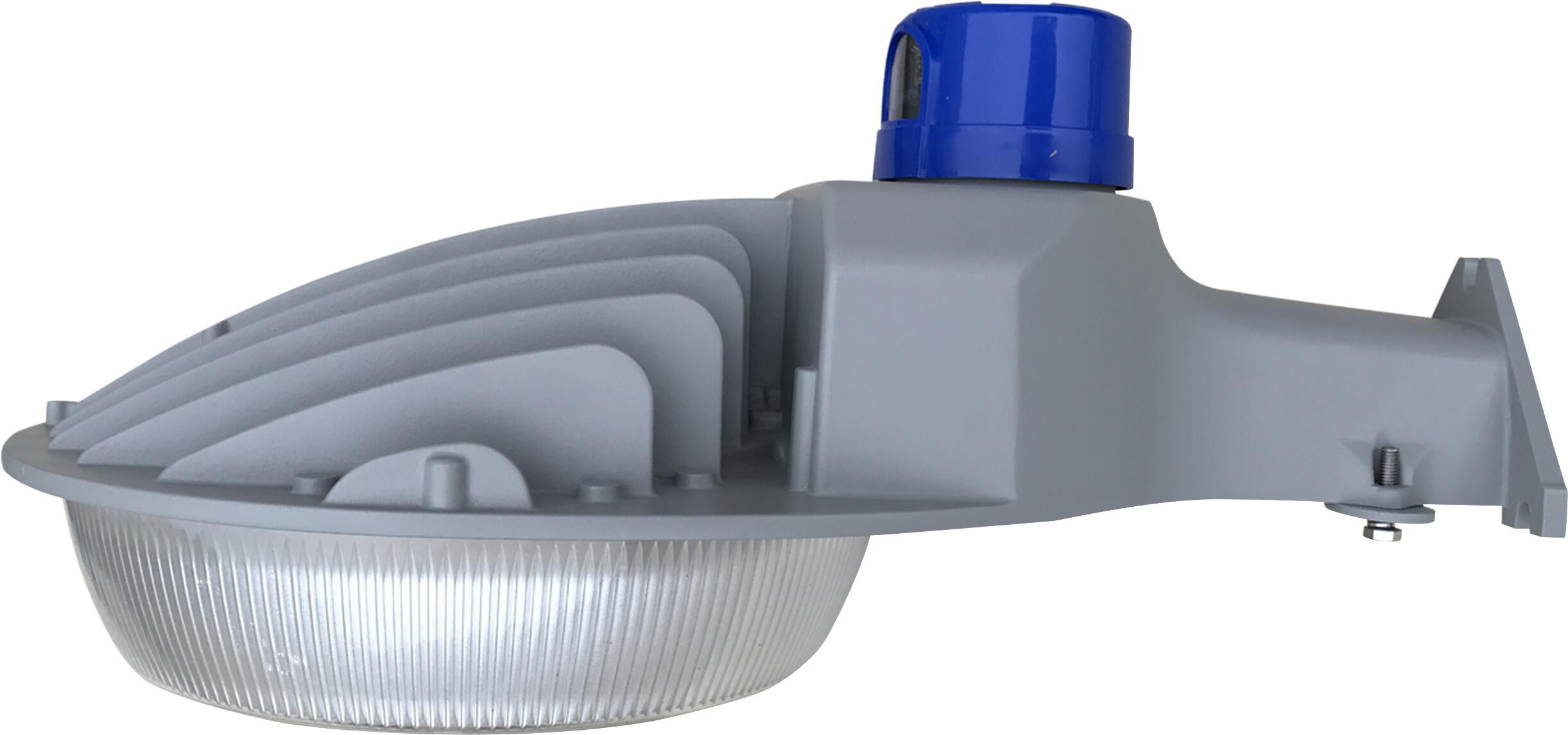 Product image for (DISC.) DUSK TO DAWN, 14000LM, 115LPW, 70CRI, 5000K, 120W, GRAY, 120-277V WITH TWISTLOCK PHOTOCELL