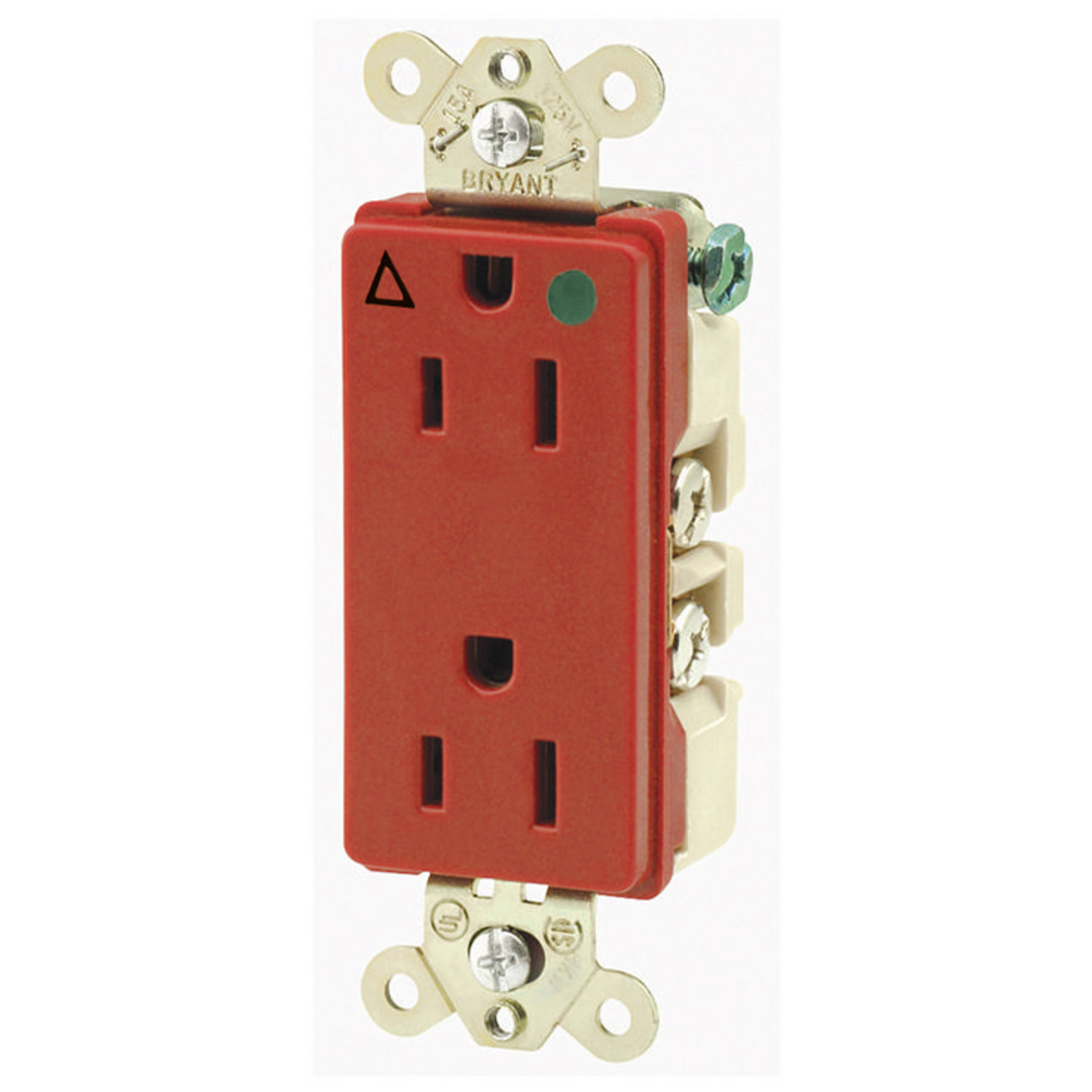 Product image for STYLE RCPT, IG, HG, 15A 125V, 5-15R,RD
