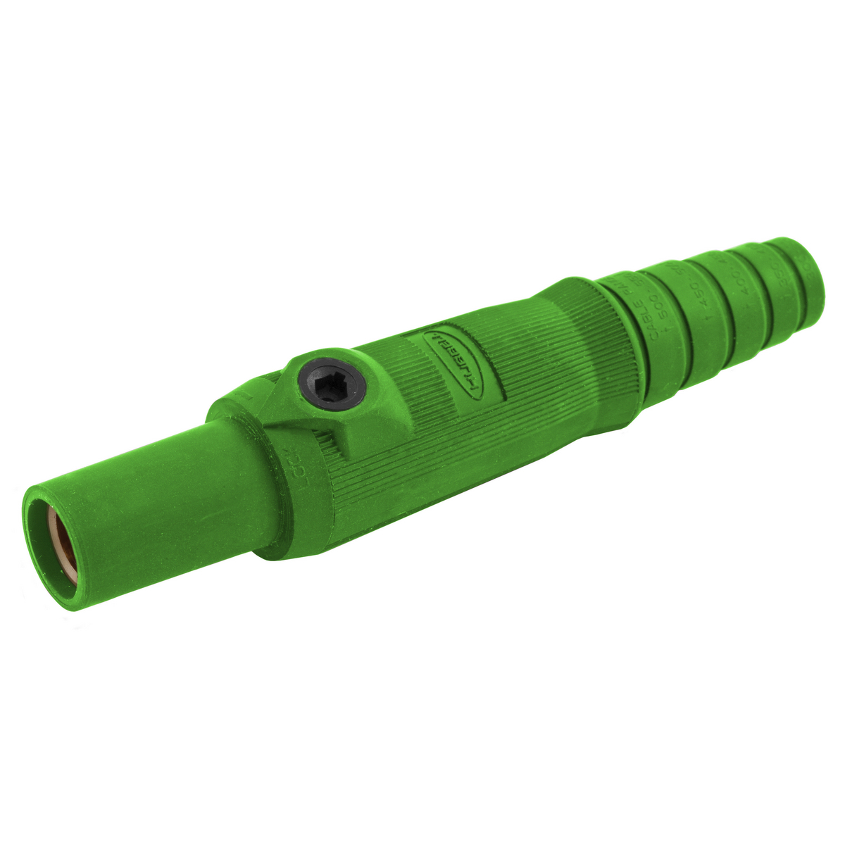 Product image for SINGLE POLE SER 15 FEM PLUG, 150A, GN